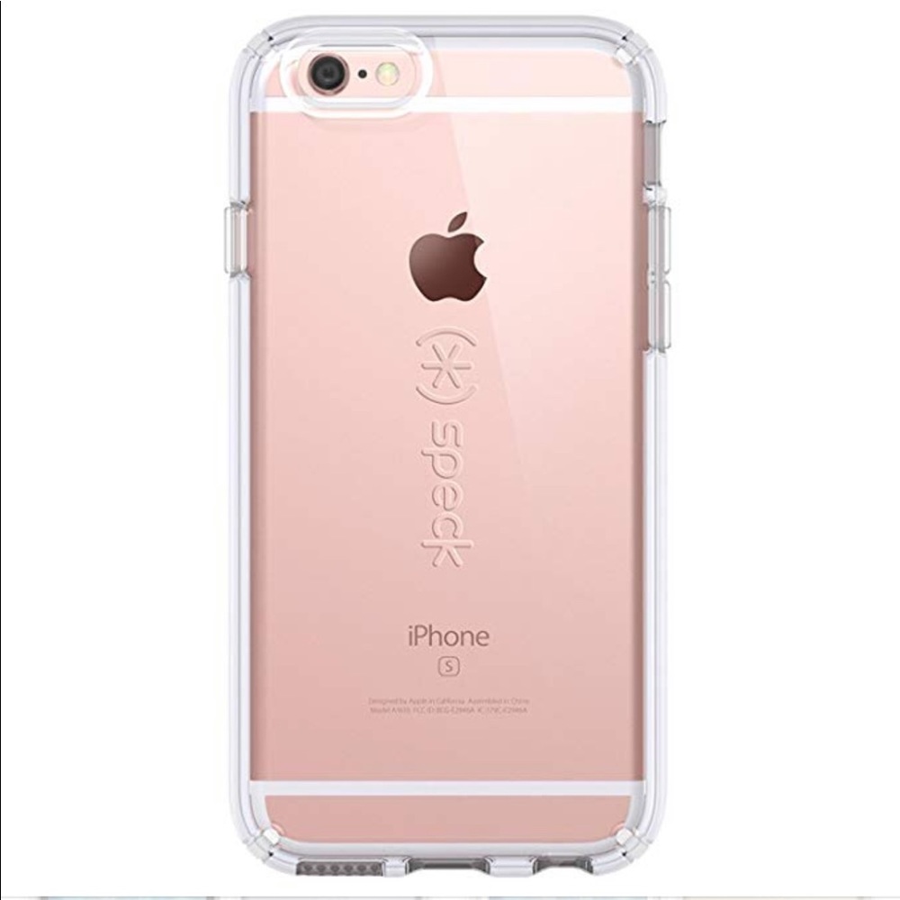 Iphone 6, 6s and 7 clear speck case.
